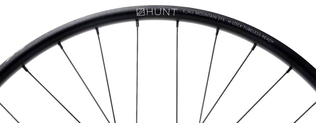 HUNT E_All Mountain MTB 27.5 Alloy Mtn Bike FRONT Wheel 6 Bolt Disc 15x 110mm DH