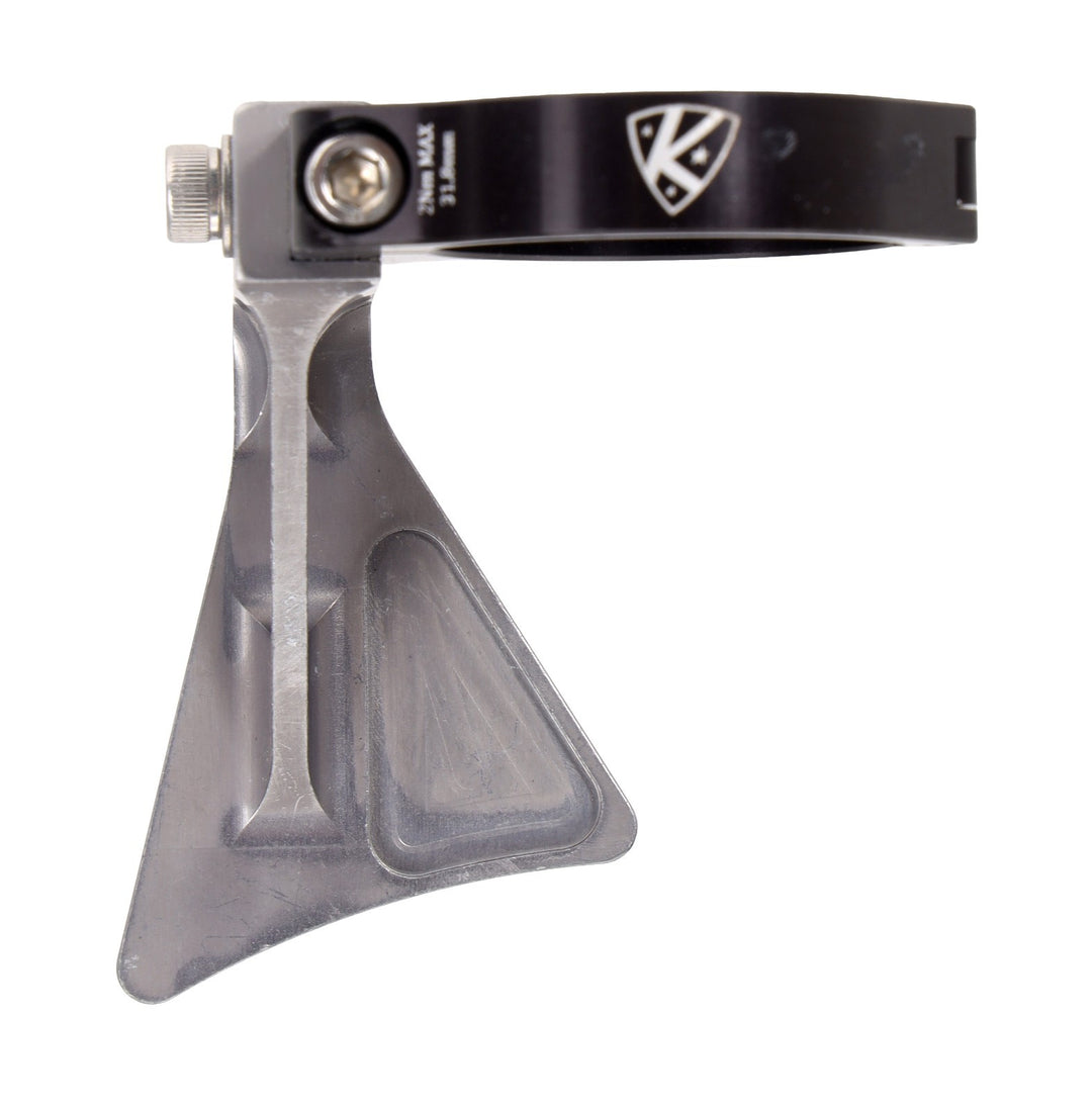 K-Edge Cross Single LG Road Bike Chain Catcher 31.8mm Clamp-On GRAY Chain Drop