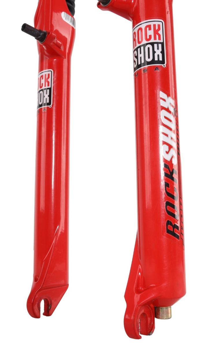 RockShox Judy TT Mtn Bike Fork 26" 80mm 1-1/8" RED QR Cantilever Disc Vintage