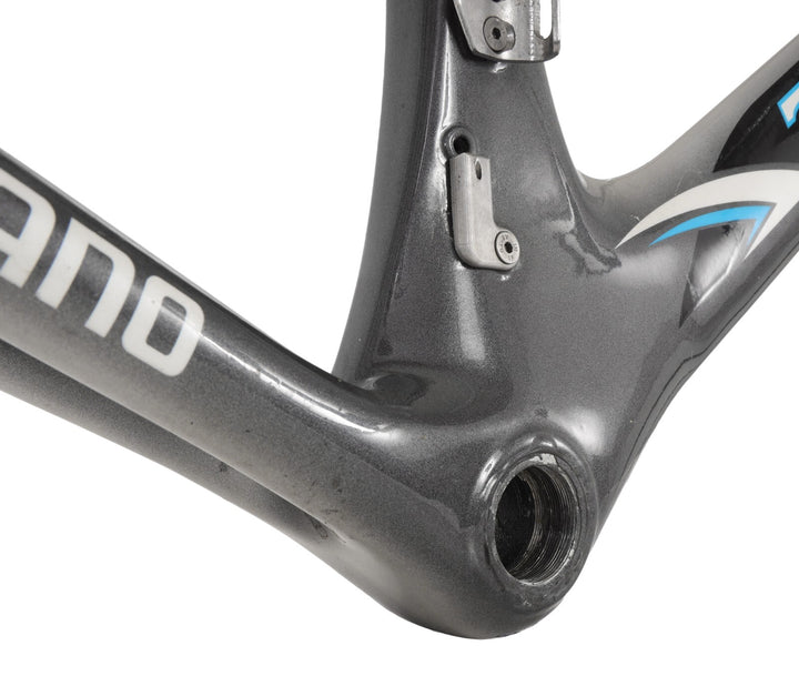 Trek Discovery Channel Team Time Trial Carbon Bike Frame 56cm SILVER Team Issue