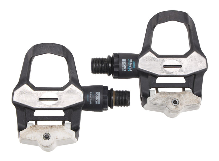 Look KEO 2 Max Proteam Clipless Road Bike Pedals 3-Bolt Omega Pharma Quick-Step