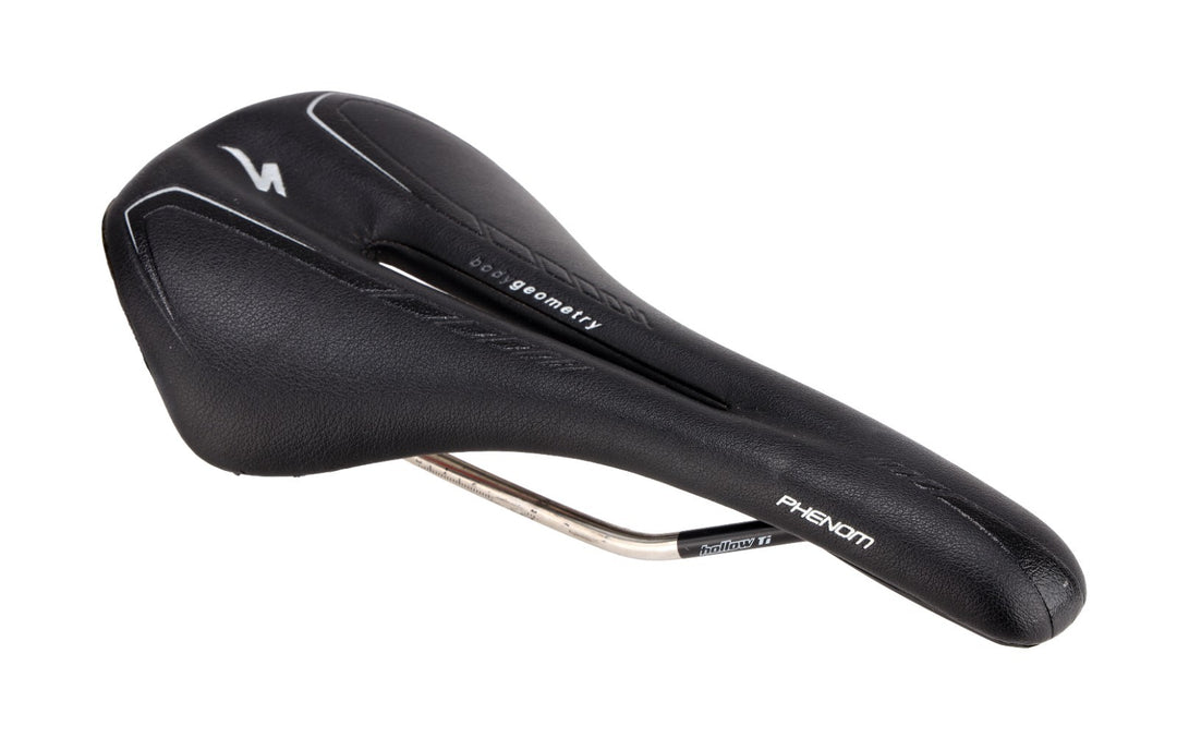 Specialized Phenom Expert Carbon Road Bike Saddle 143mm 7 x 7mm Hollow Ti Rail