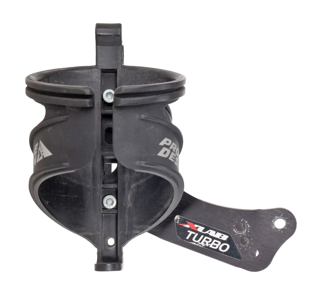 XLAB Turbo Wing Dual Triathlon Bike Mount w/ Profile Design Kage Bottle Cages