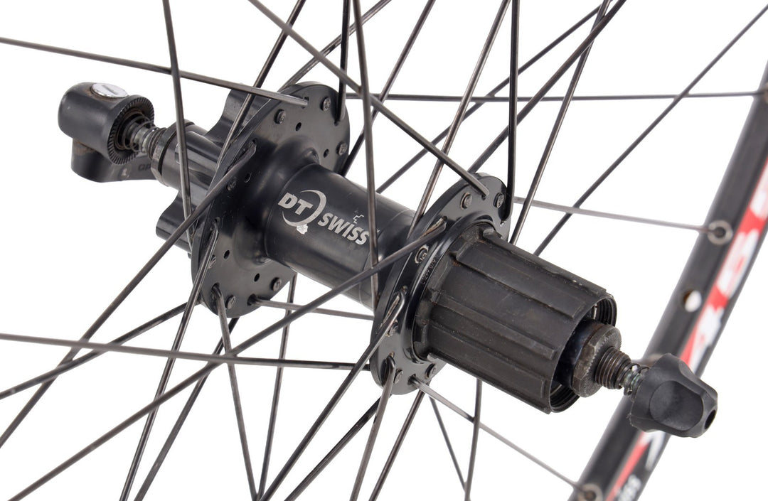 DT Swiss X 445 Alloy 26” Clincher Mtn Bike Wheelset 6B Disc Shimano 10 Spd QR