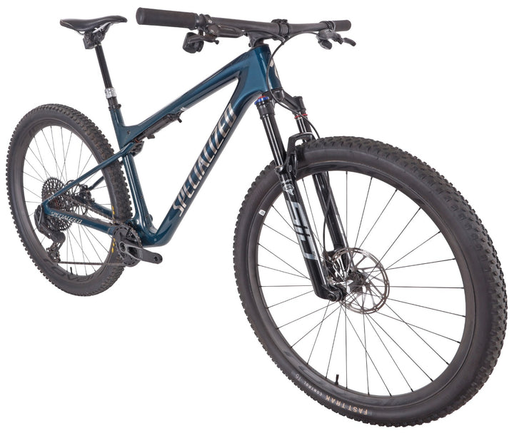 Specialized Epic World Cup Pro Mountain Bike LARGE Deep Lake SRAM RockShox 2023