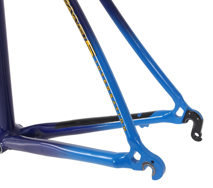 Cannondale R3000si CAAD5 Alloy Frameset TIME Carbon 56cm BLUE 700c Rim QR 2002