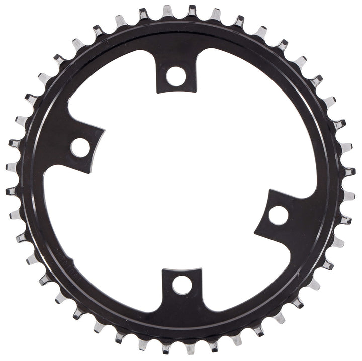 Wolf Tooth Drop-Stop B 110 BCD Asymmetric Road Bike Chainring 44T 4-Bolt 11 Spd