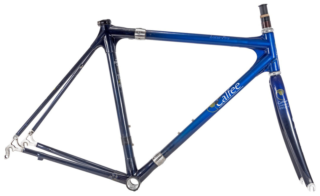 Calfee Luna-Pro Carbon Road Bike Frameset & Case 54cm Rim QR USA Made Chris King