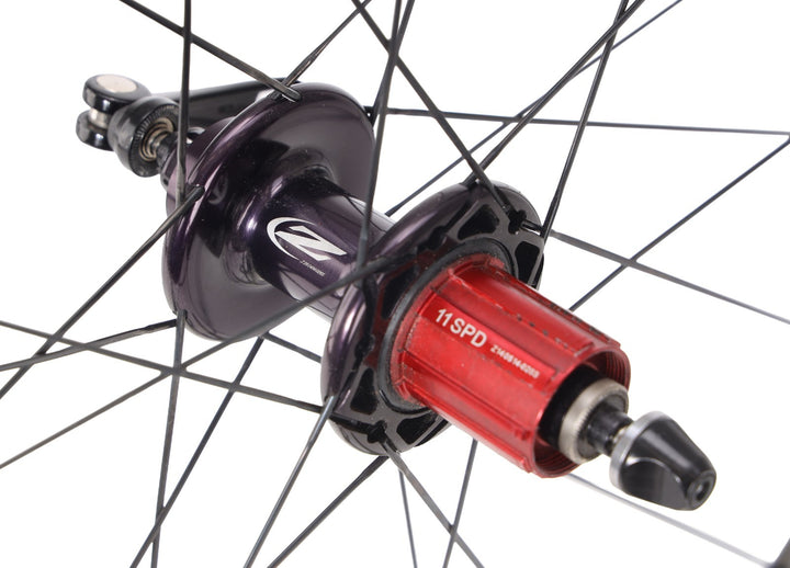 Zipp 202 Firecrest Carbon Road Bike Clincher Wheelset 11 Spd 700c QR Rim Brake