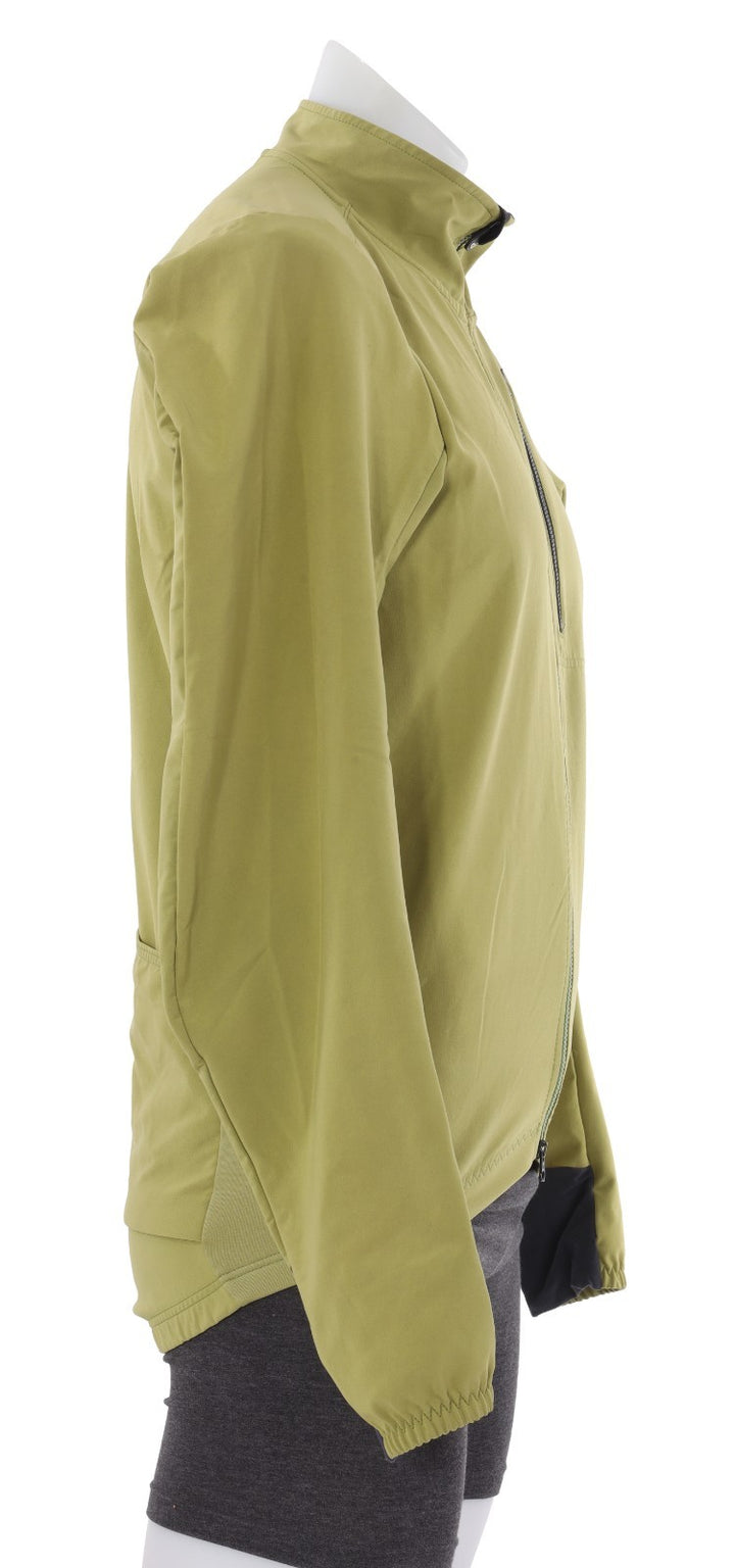 Velocio Signature Softshell Cycling Jacket Men LARGE Green Road Bike Gravel MTB