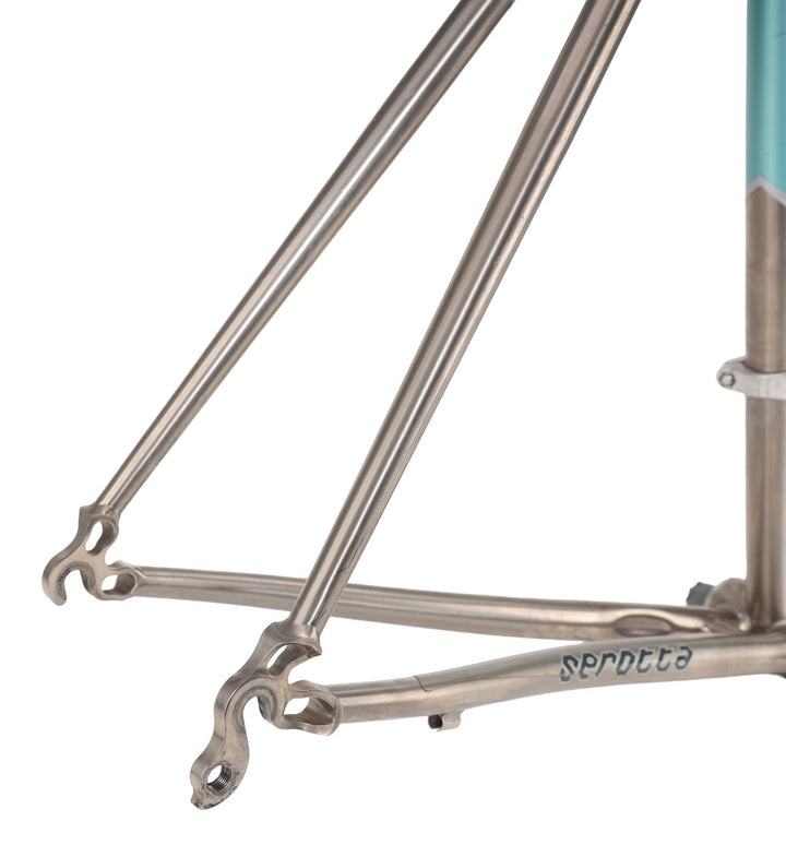 Serotta Colorado Ti CTi Road Bike Frameset XS 50cm 650c TEAL Rim QR USA Made