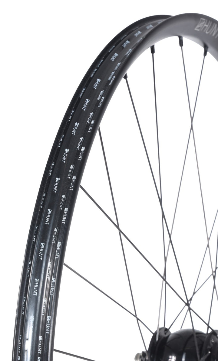 HUNT Mason X Adventure Sport Dynamo Alloy Gravel Bike 650b FRONT Wheel CL Disc