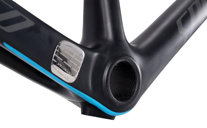 Specialized Tarmac Pro Race Carbon Road Bike Frameset 58cm CYAN 700c QR Rim 2015