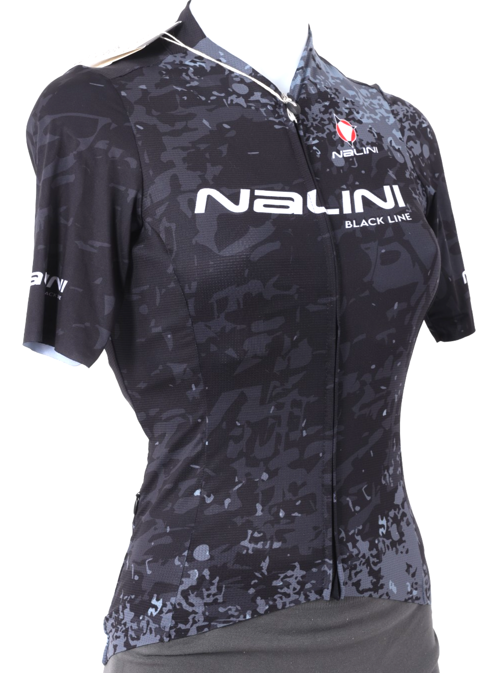 Nalini DONNAS BCO Stampa Women Short Sleeve Cycling Jersey MEDIUM BLCK/GRY Road