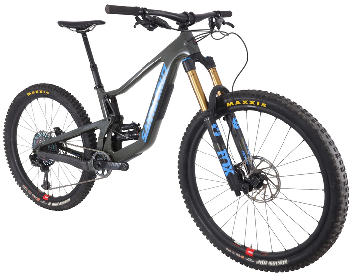 Santa Cruz Bronson CC XX1 Carbon Mtn Bike 1x 12s SM Moss/Blue MX Fox SRAM 2022