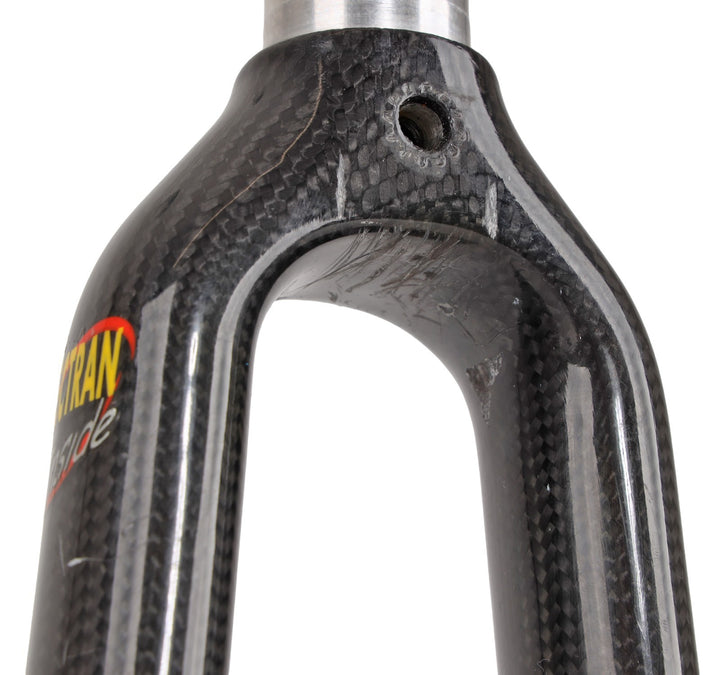 Time Steel Barrel CAT Carbon Road Bike Fork 1" Straight QR 700c Rim Vintage Race