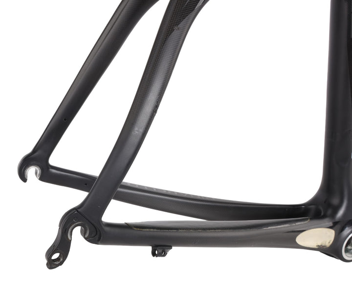 Pinarello Prince FP Carbon Road Bike Frameset 57.5cm Black on Black 700c QR 2009