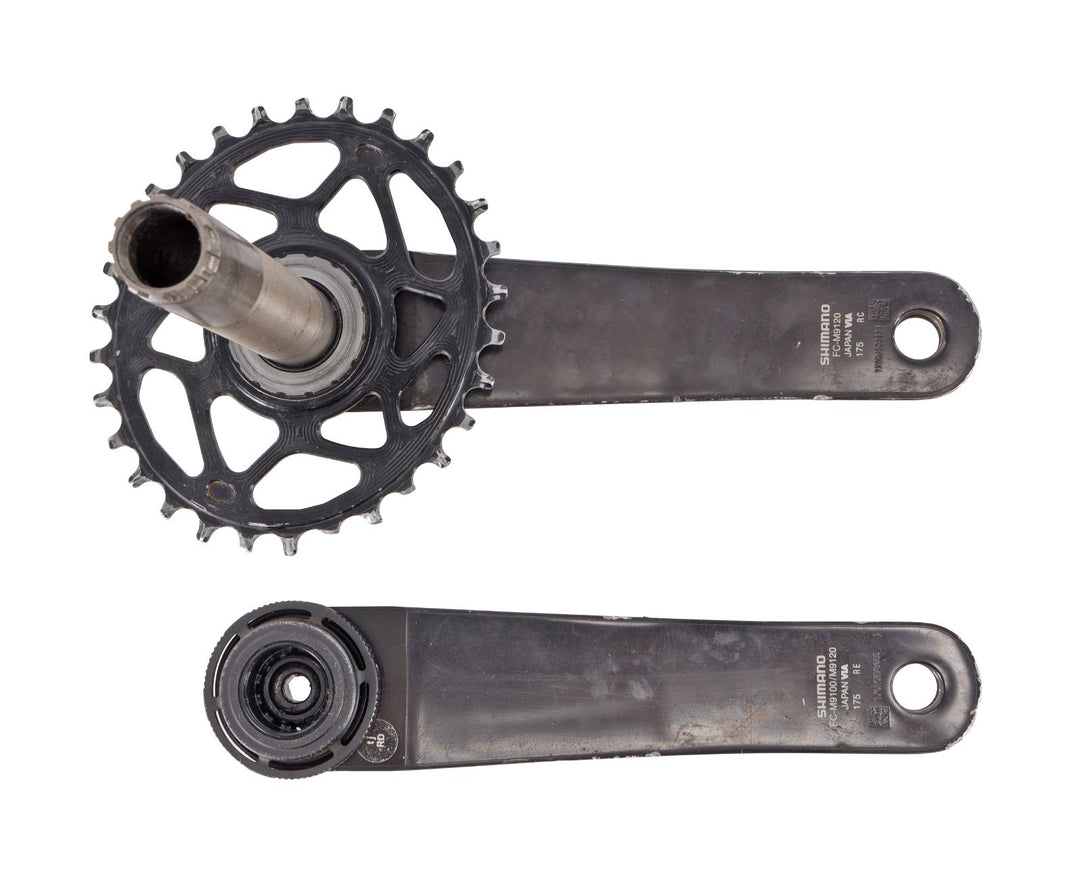 Shimano XTR FC-M9120 1x12s Alloy Mountain Bike Crankset 175mm absoluteBlack 30T