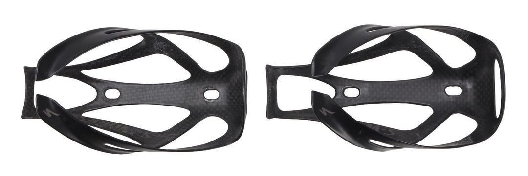 Specialized S-Works Carbon Rib Cage III Bottle Cage 1 PAIR Matte Black 22g Each