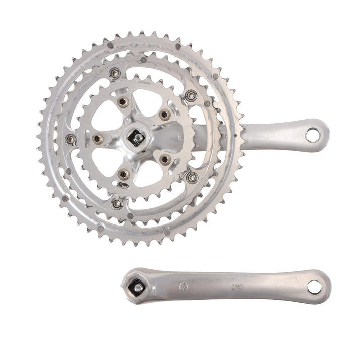 Campagnolo Veloce 3x 9 Spd Road Bike Crankset 170mm Triple w/ BB Vintage Cycling