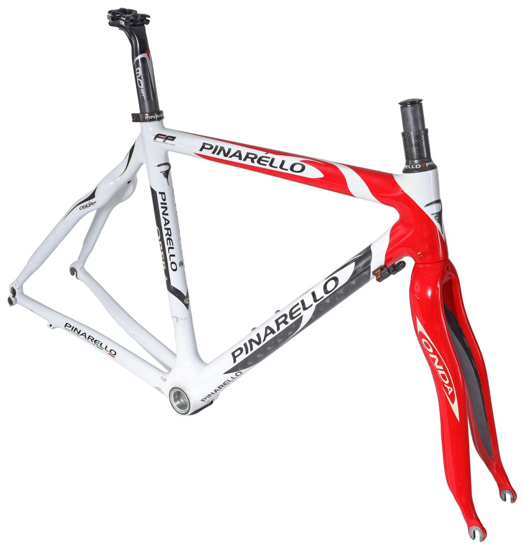 Pinarello Opera Canova FP Carbon Road Bike Frameset 45.5cm WHITE 700c QR 2008