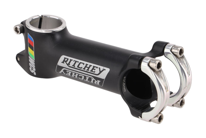 Ritchey WCS Alloy Road Bike Stem 31.8 x 110mm 6º BLACK 1-1/8" w/ 1" Shim 4-Bolt