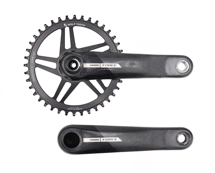 SRAM Force DUB AXS D2 12s Carbon Gravel Bike Crankset 172.5mm w/Wolf Tooth 40T