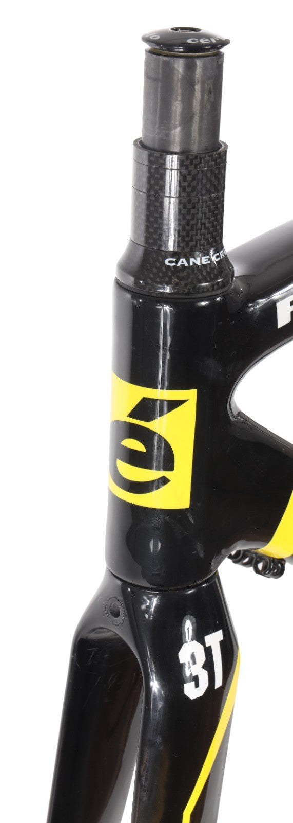 Cervelo R3 SL Carbon Road Bike Frameset 51cm Ltd Edit TdF BLK/YELLOW Rim QR 2009
