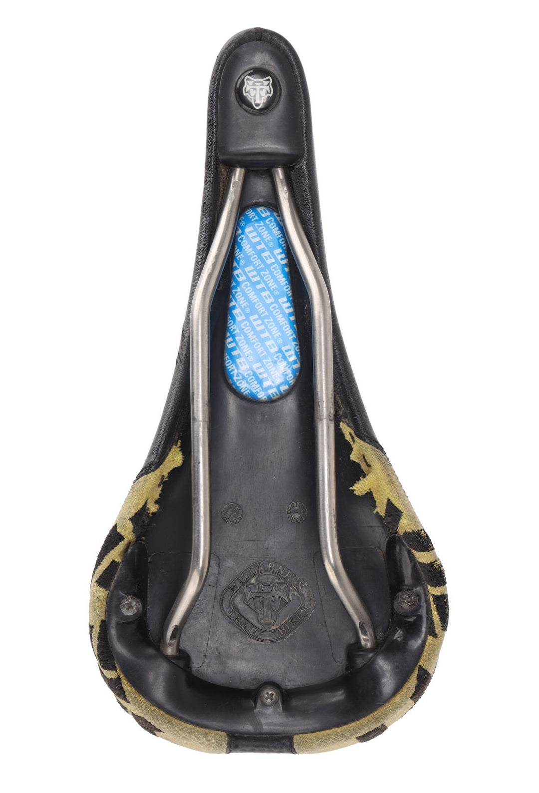 WTB Yeti Rocket V Mountain Bike Saddle 130mm 7 x 7mm Titanium Rail Vintage MTB
