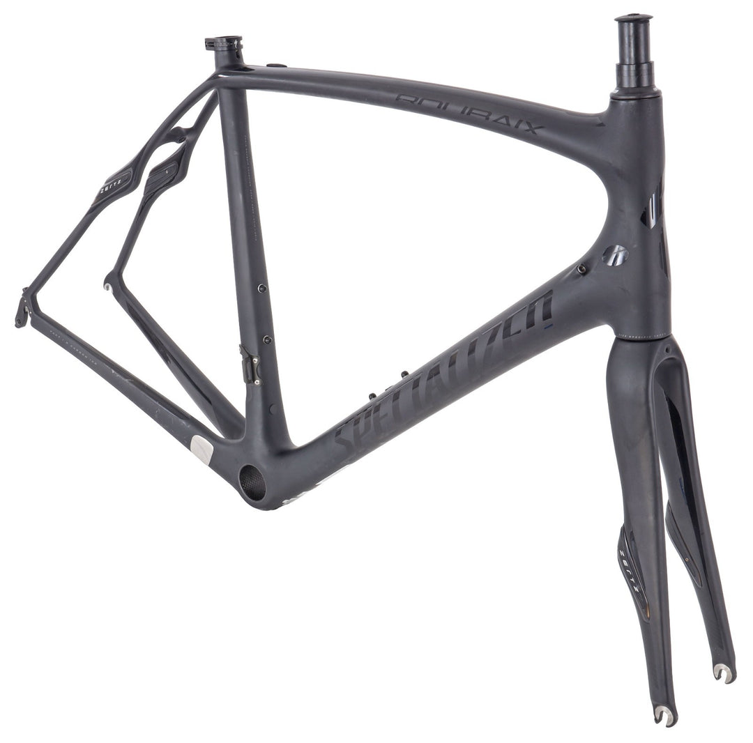 Specialized Roubaix Pro Carbon Frameset 58cm Gravel Bike Black 700c QR Rim 2013