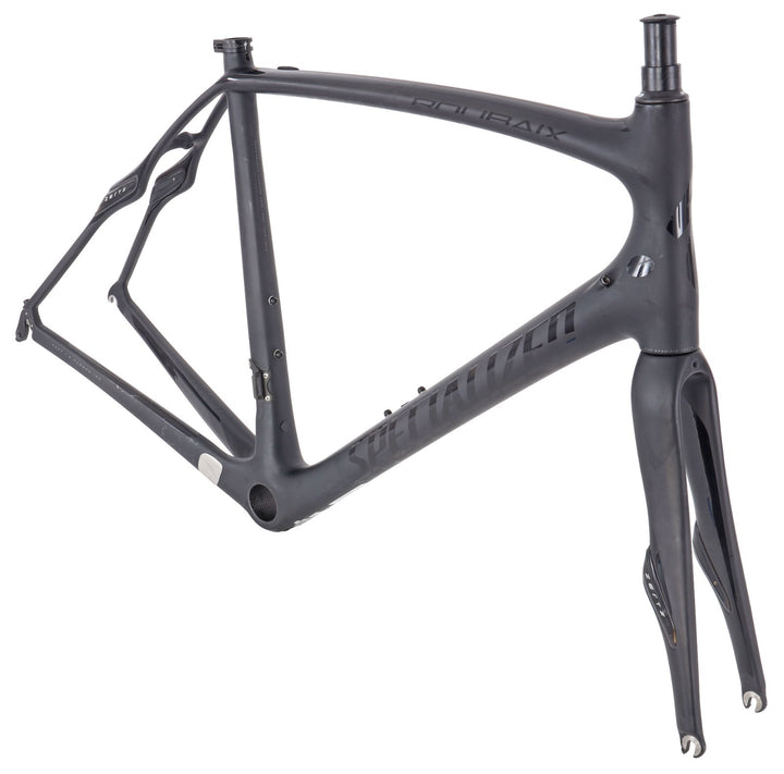 Specialized Roubaix Pro Carbon Frameset 58cm Gravel Bike Black 700c QR Rim 2013