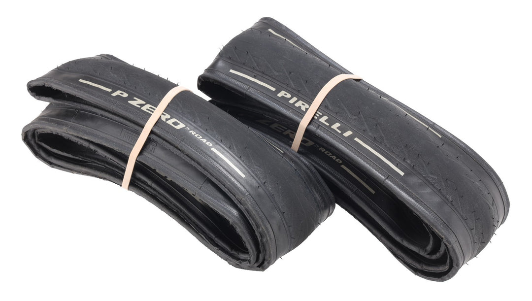 Pirelli P Zero Road Clincher Bike Tire 700 x 28c PAIR 127TPI BLACK EVOCompound