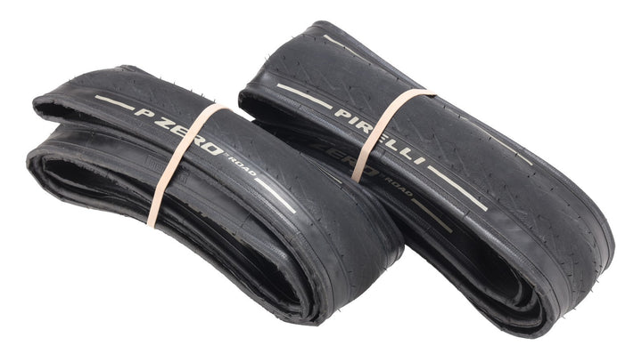 Pirelli P Zero Road Clincher Bike Tire 700 x 28c PAIR 127TPI BLACK EVOCompound