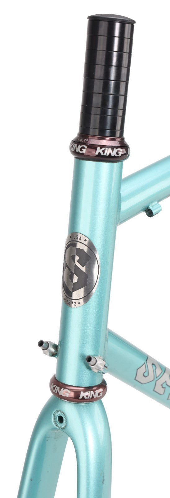 Serotta Colorado Ti CTi Road Bike Frameset XS 50cm 650c TEAL Rim QR USA Made