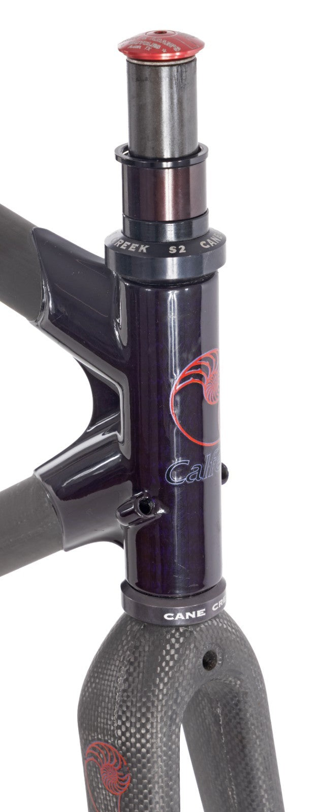 Calfee Dragonfly Pro Carbon Road Bike Frameset 54cm Rim QR USA Made 1" Steerer