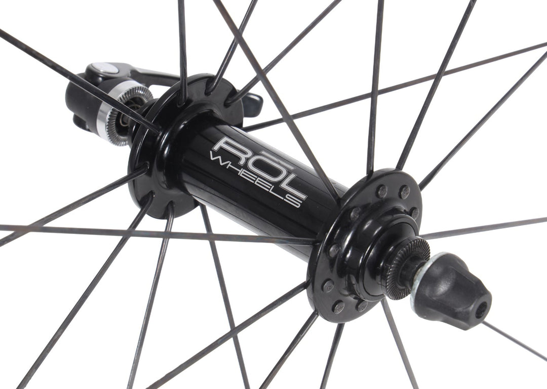 Rōl d'Huez Alloy Clincher FRONT Road Bike Wheel Rim Brake 700c QR Cycling Race