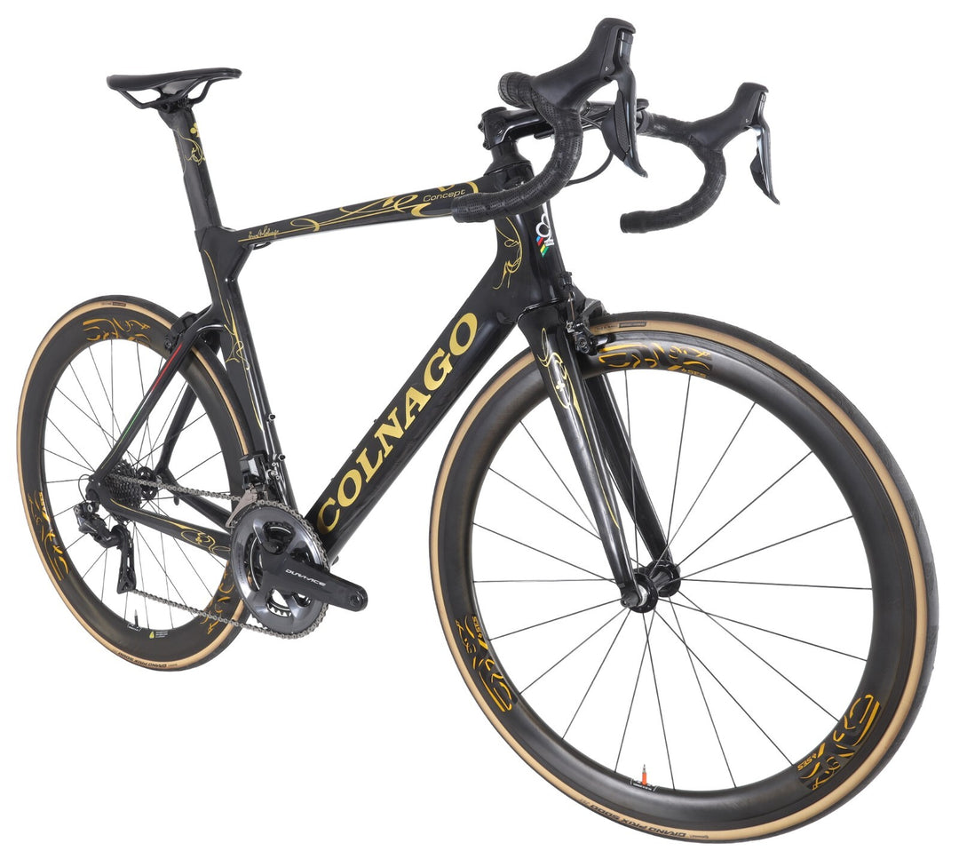 Colnago Concept Carbon Road Bike 54cm ART DECOR Dura-Ace Di2 ENVE 2017 Ltd Edition Ernesto Colnago Signature Collectable