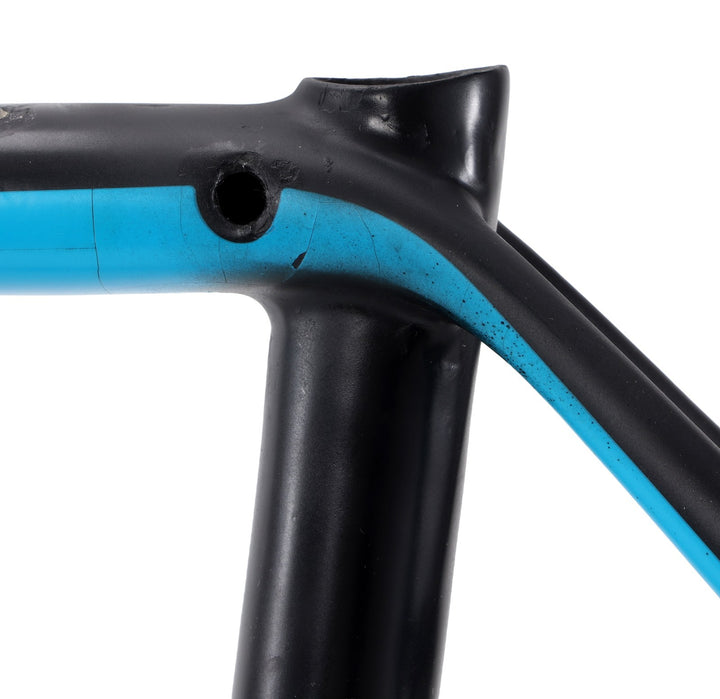Specialized Tarmac Pro Race Carbon Road Bike Frameset 58cm CYAN 700c QR Rim 2015