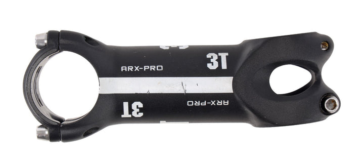 3T ARX-PRO Alloy Road Bike Stem 31.8x 100mm BLACK 6º Gravel 1 1/8" Mountain Race