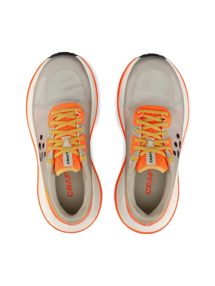 Craft Xplor 2 Running Shoes US Men 9 EU 42 Hay/Flourange Train Race Vittoria