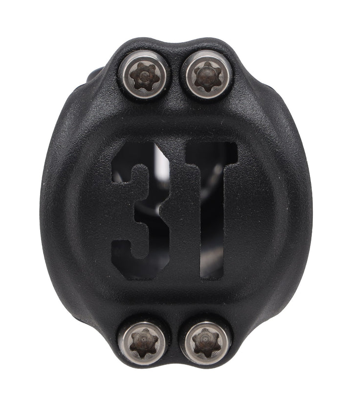 3T ARX II TEAM Alloy Road Bike Stem 31.8 x 110mm BLACK 17º 1 1/8" Ti Bolts 17/73