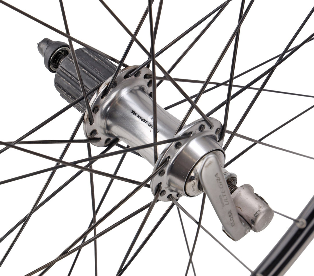 Mavic Open Pro Shimano Ultegra Alloy Road Bike 10 Sp Wheelset 700c Rim QR Gravel
