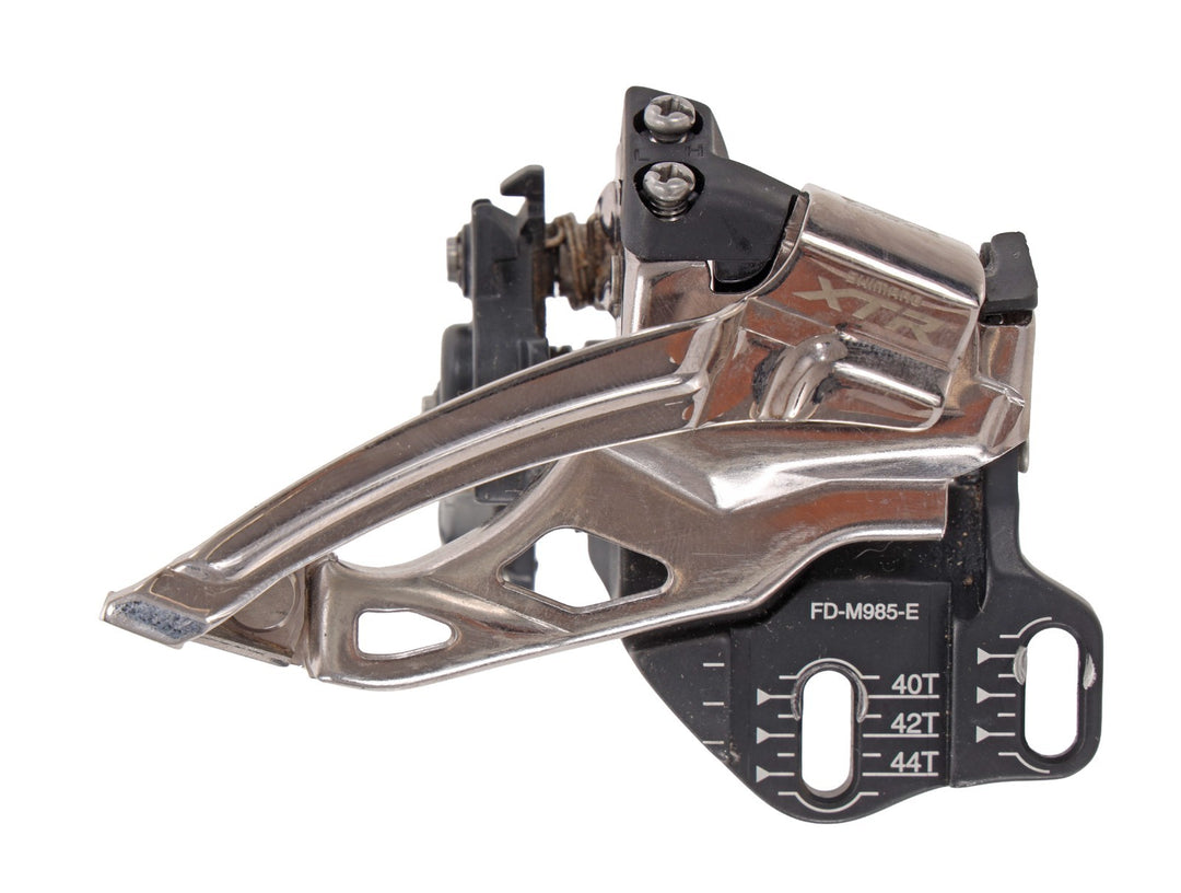 Shimano XTR FD-M985-E 2x 10s Mountain Bike Front Derailleur Direct Mount CX DH