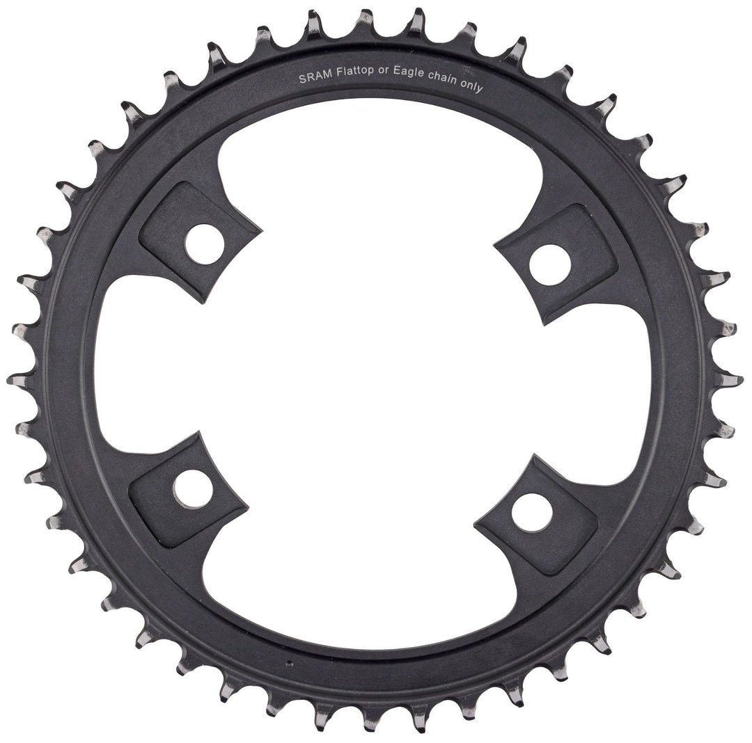 SRAM AXS X-Sync 12 Speed Road Bike Chainring 44T 4-Bolt 107 BCD Gravel