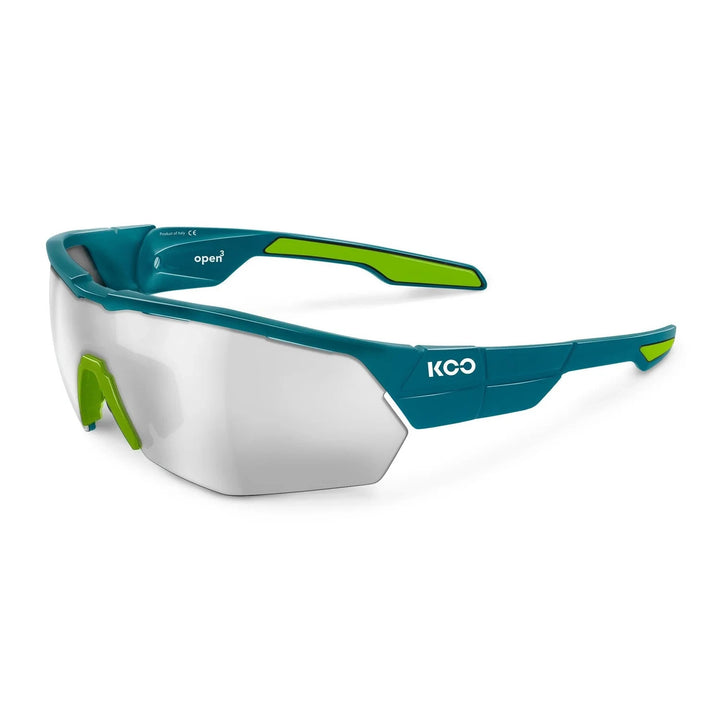 KOO Open Cube Cycling Sunglasses COLORS MEDIUM Zeiss Lens Clear Triathlon