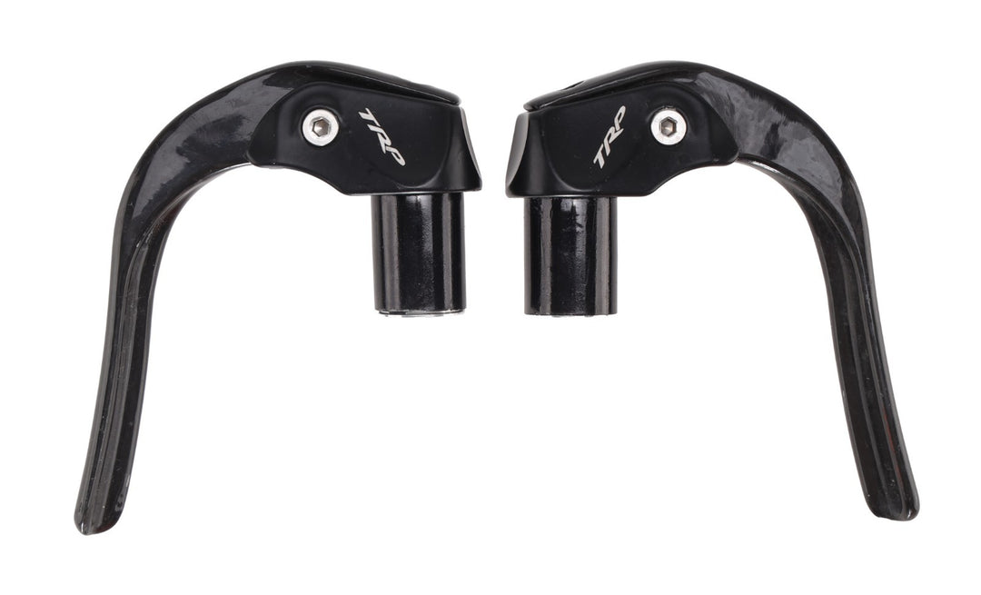 TRP RL970 Aero Triathlon Bike Carbon Brake Levers Bar End SET Rim Time Trial