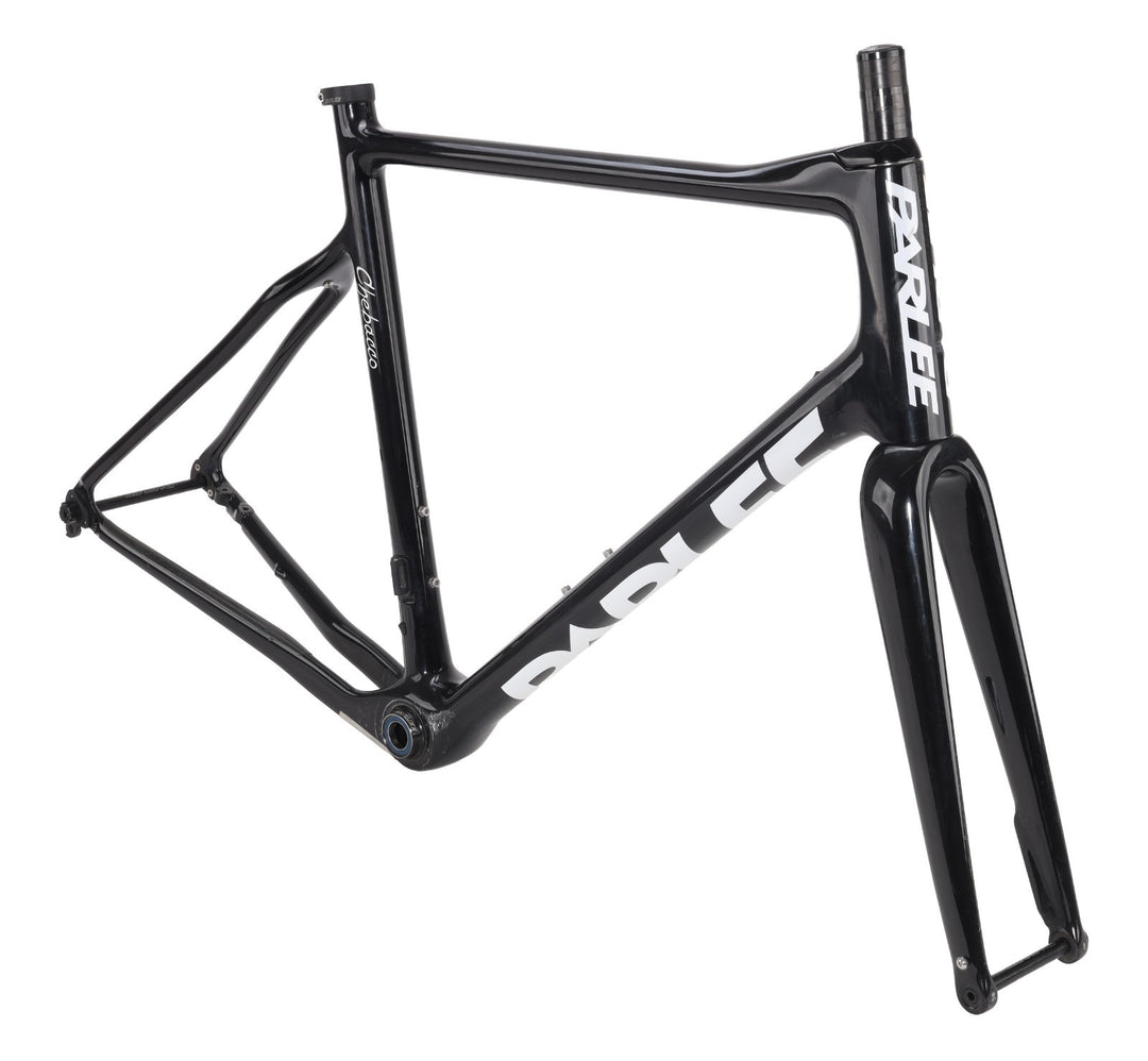 Parlee Chebacco Carbon Gravel Bike Disc Frameset XL BLACK/WHITE 700c T/A 2018