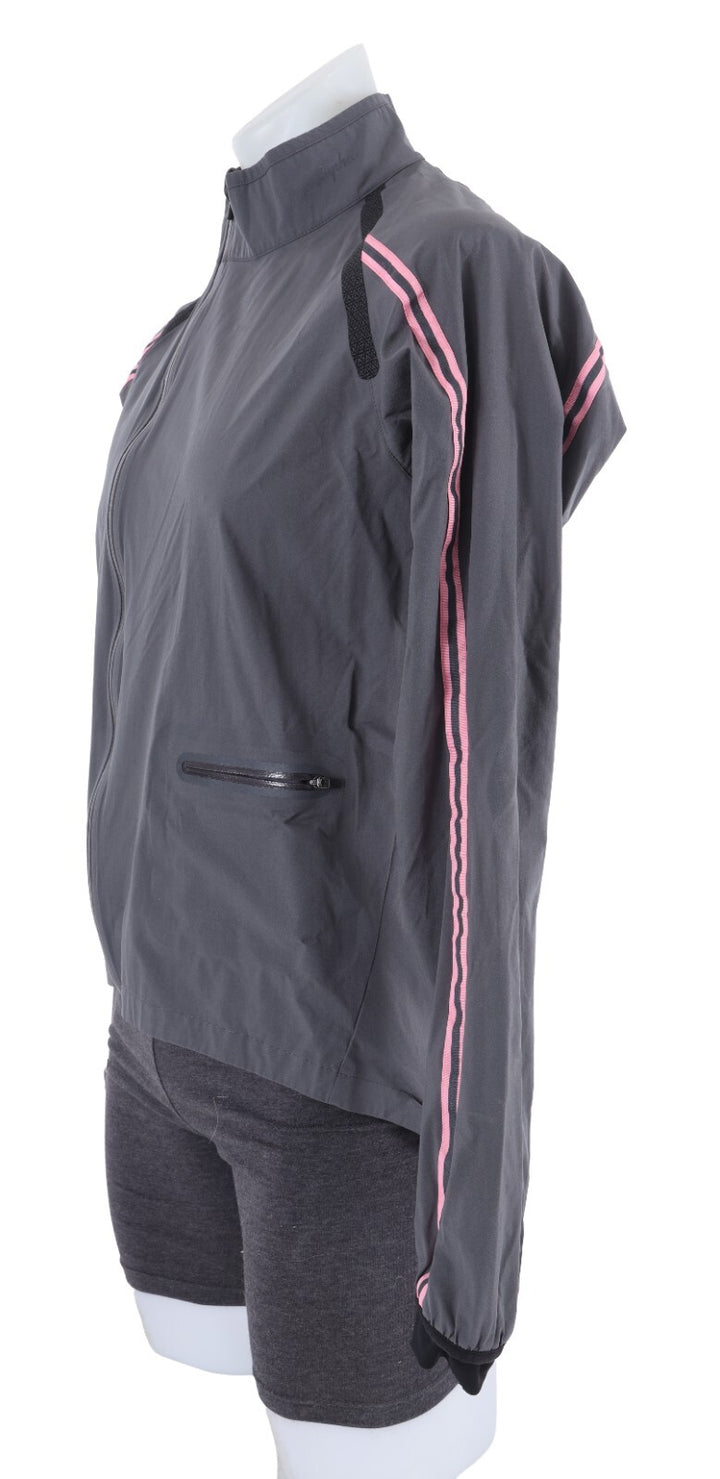 Rapha Classic Wind Jacket Men LARGE Gray Lightweight Road Bike Gravel Packable