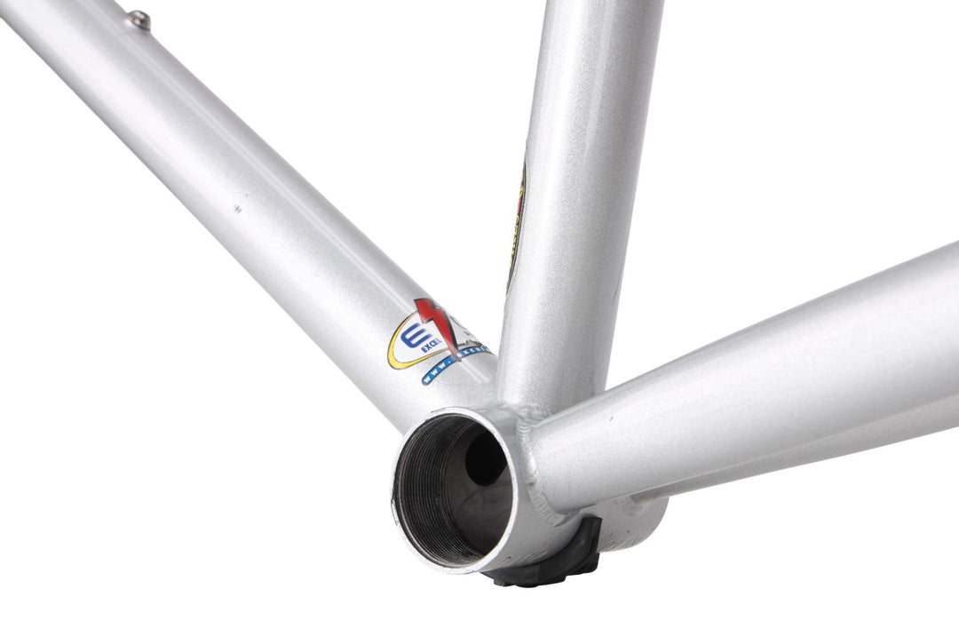 Ritchey Road Logic Steel Bike Frameset 59cm WCS Carbon SILVER 700c 1" Chris King