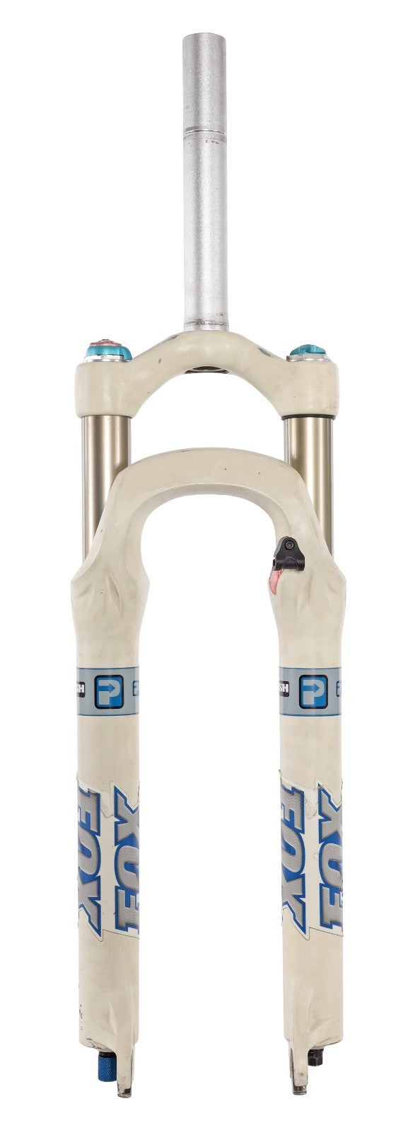Fox F80 26" Mountain Bike Fork 80mm Travel QR Disc WHITE Vintage XC MTB